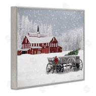Lori Deiter | Winter Wagon Scene