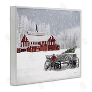 Lori Deiter | Winter Wagon Scene