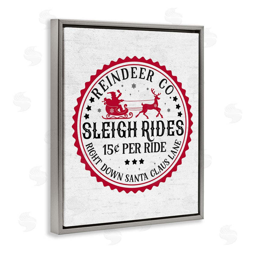 Lettered and Lined | Vintage Sleigh Rides