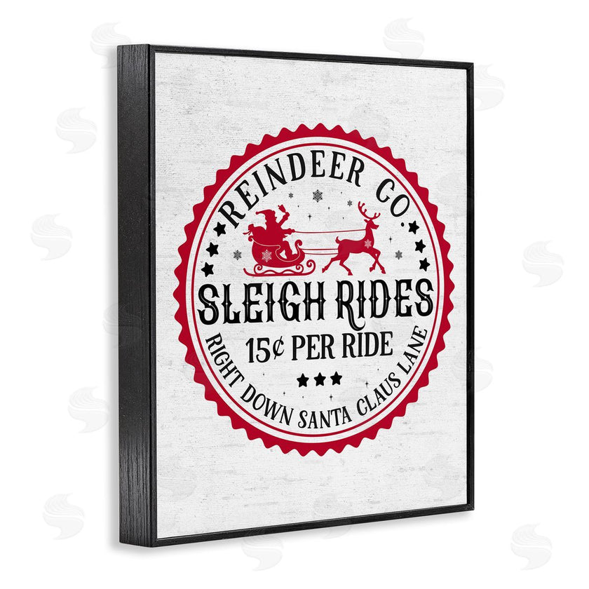 Lettered and Lined | Vintage Sleigh Rides