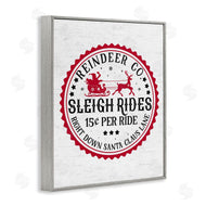 Lettered and Lined | Vintage Sleigh Rides