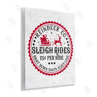 Lettered and Lined | Vintage Sleigh Rides