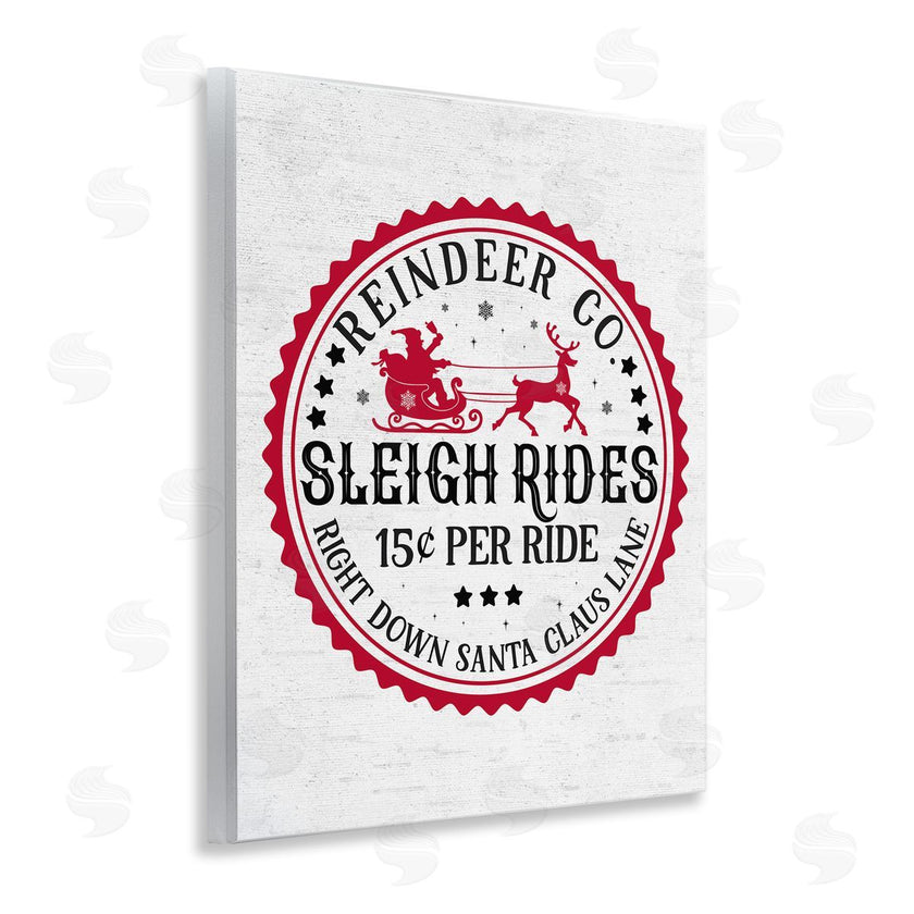Lettered and Lined | Vintage Sleigh Rides