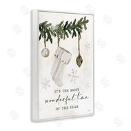 Lux + Me Designs | Festive Hanging Stocking