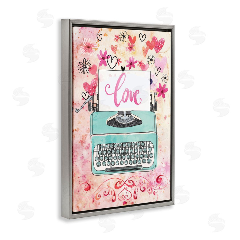 Nicole DeCamp | Romantic Love Typewriter