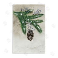 Julie Norkus | Dangling Rustic Pine Cone