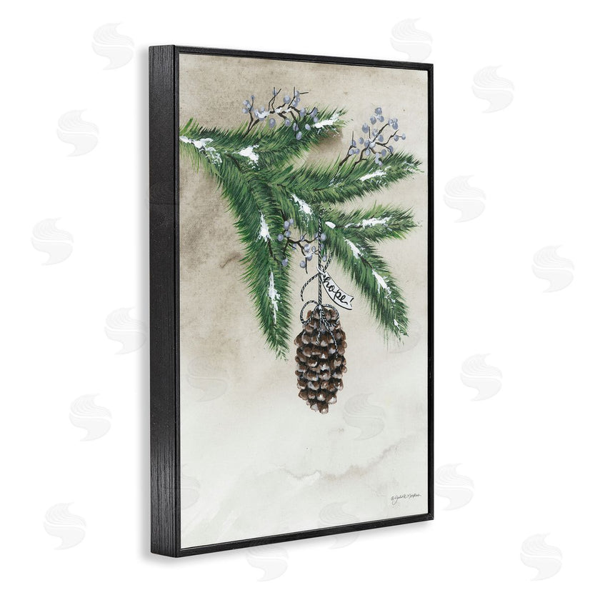 Julie Norkus | Dangling Rustic Pine Cone