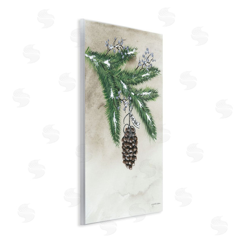 Julie Norkus | Dangling Rustic Pine Cone