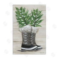 Julie Norkus | Winter Sprigs in Boots