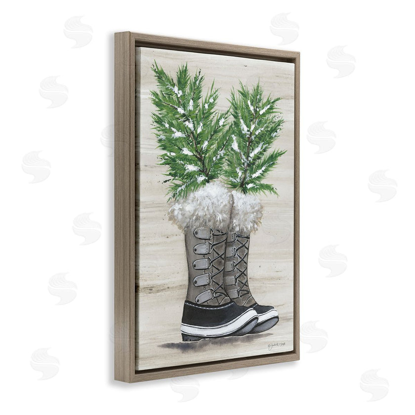 Julie Norkus | Winter Sprigs in Boots
