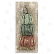 Julie Norkus | Stacked Rustic Pumpkins