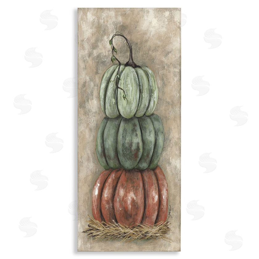 Julie Norkus | Stacked Rustic Pumpkins