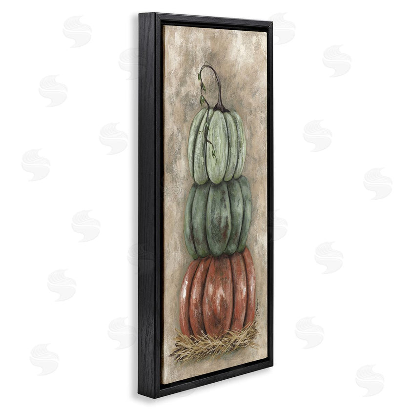 Julie Norkus | Stacked Rustic Pumpkins