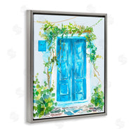 Andrea Haase | Blue Vine Covered Door