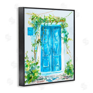 Andrea Haase | Blue Vine Covered Door
