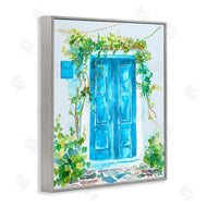 Andrea Haase | Blue Vine Covered Door