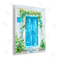 Andrea Haase | Blue Vine Covered Door