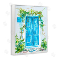 Andrea Haase | Blue Vine Covered Door
