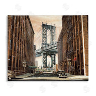 Matthew Daniels | Cityscape with Bridge View