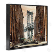 Matthew Daniels | Cityscape with Bridge View