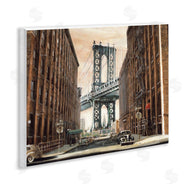 Matthew Daniels | Cityscape with Bridge View