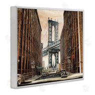 Matthew Daniels | Cityscape with Bridge View