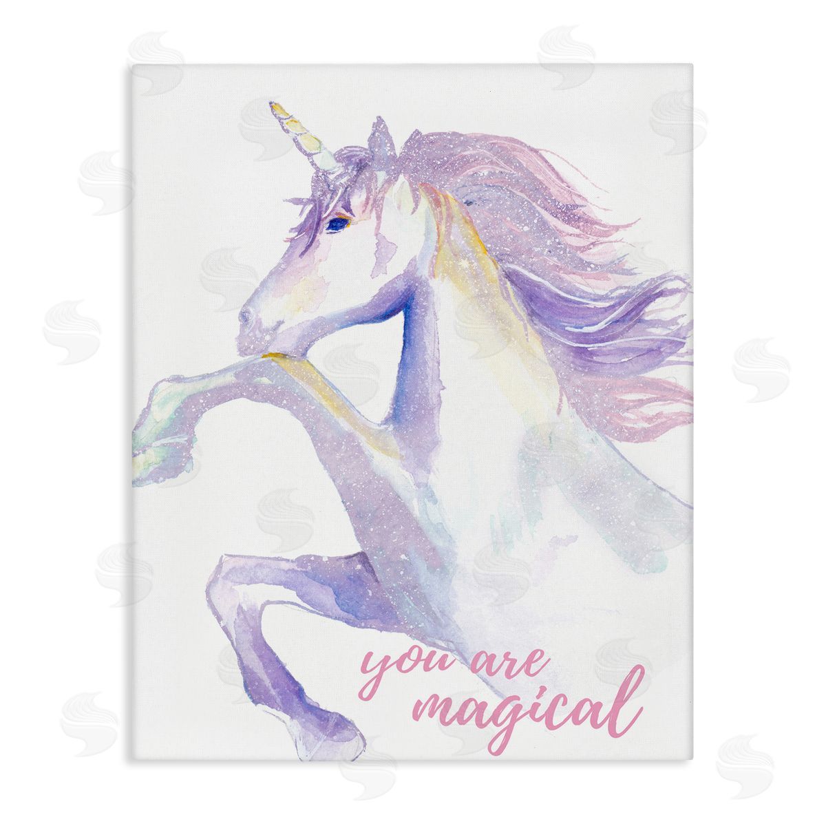 You Are Magical Unicorn Canvas Wall Art, Home Decor by Chelsea Goodrich
