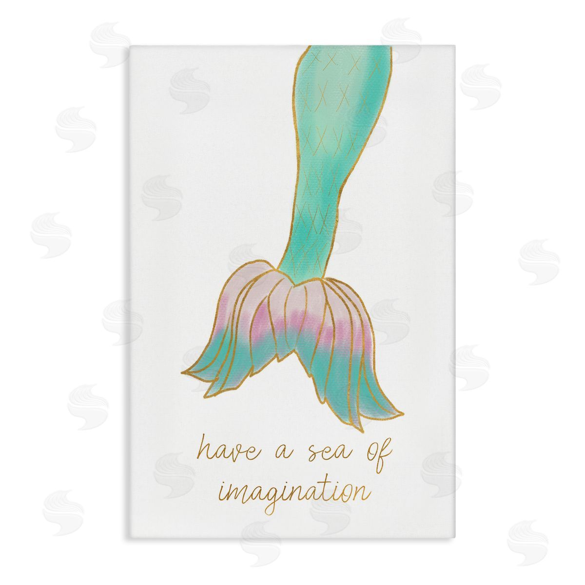 Sea Of Imagination Canvas Wall Art, Home Decor by Kali Wilson