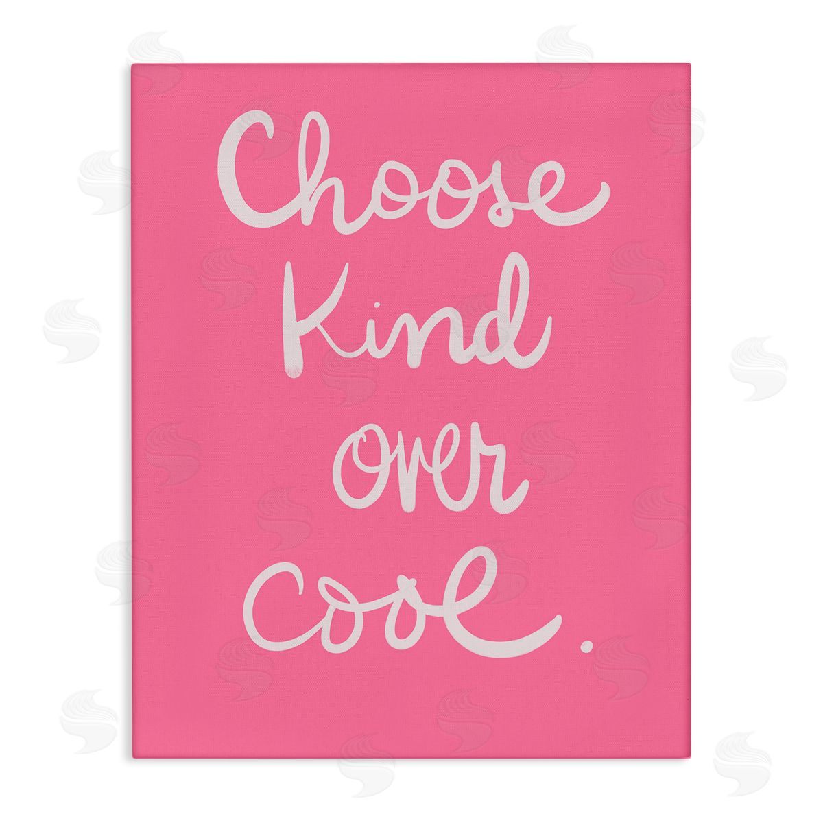Choose Kind Over Cool Canvas Wall Art, Home Decor by Sd Graphics Studio