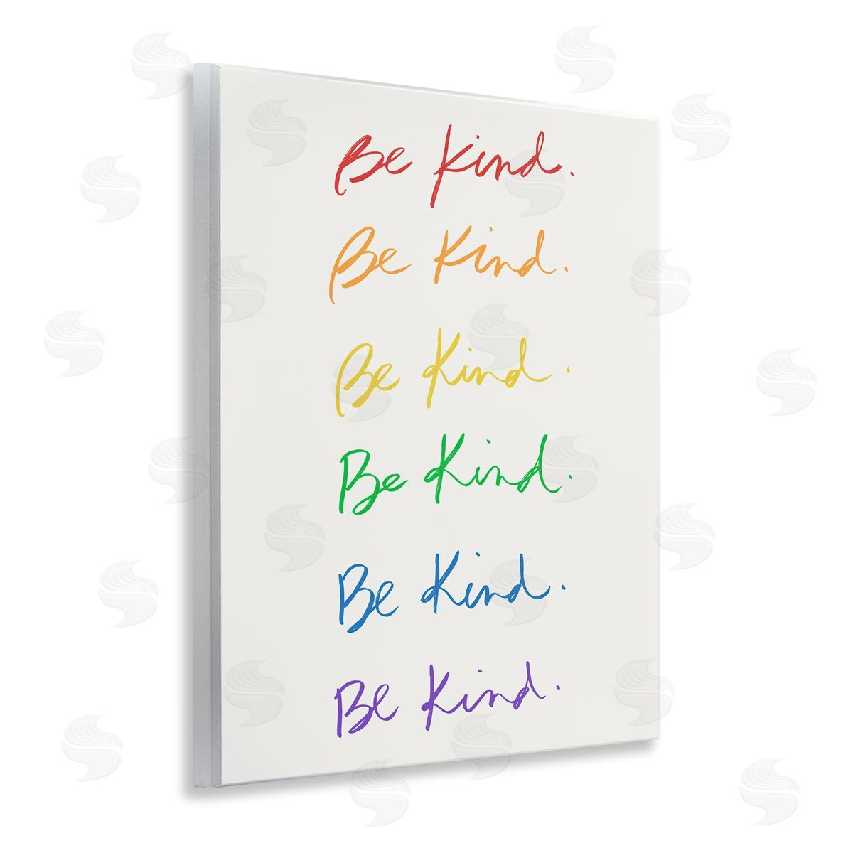 Rainbow Be Kind Wood Plaque Wall Art, Home Decor by Sd Graphics Studio
