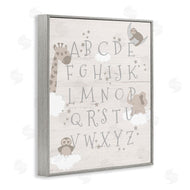Natalie Carpentieri | Neutral Beige Alphabet