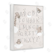 Natalie Carpentieri | Neutral Beige Alphabet