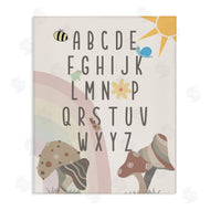 Daniela Santiago | Neutral Mushrooms Alphabet