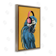 Yvette St. Amant | Parrot Listening to Music