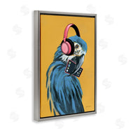 Yvette St. Amant | Parrot Listening to Music