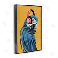 Yvette St. Amant | Parrot Listening to Music