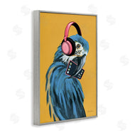 Yvette St. Amant | Parrot Listening to Music