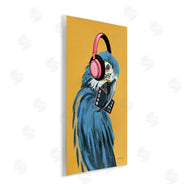 Yvette St. Amant | Parrot Listening to Music