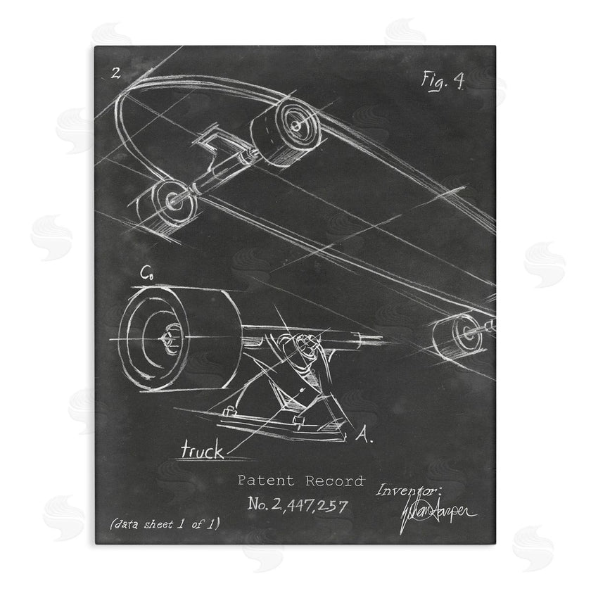 Ethan Harper | Skateboard Truck Diagram