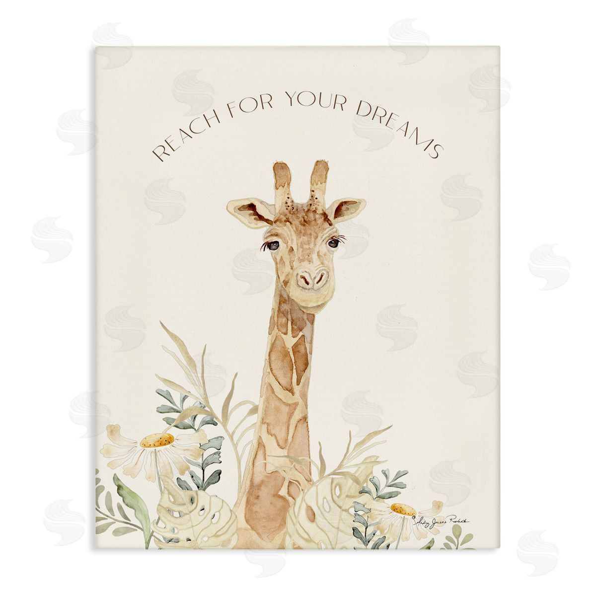 Reach For Your Dreams Canvas Wall Art, Home Decor by Audrey Jeanne Roberts