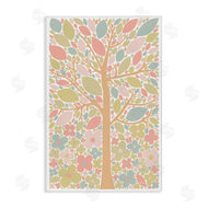 Carrie Cantwell | Tree with Pastel Leaves