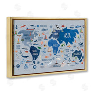 Carrie Cantwell | Nautical Themed Map