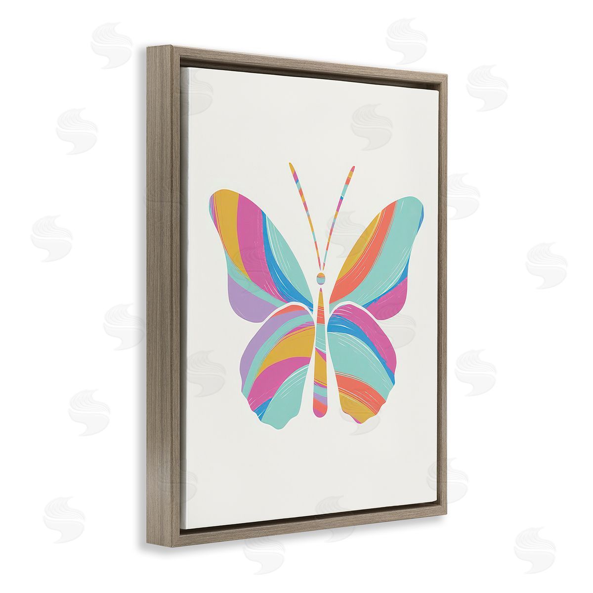 Chen Alyesh | Groovy Striped Butterfly