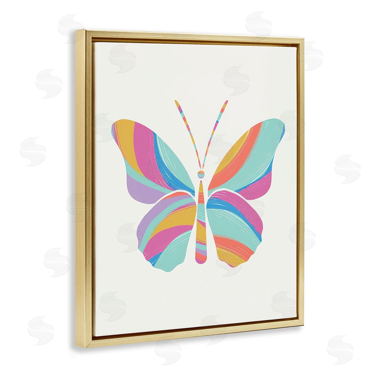Chen Alyesh | Groovy Striped Butterfly