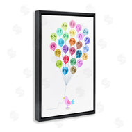 Carla Daly | Bird and Alphabet Balloons