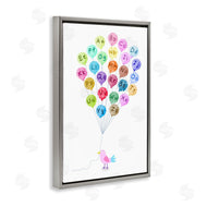 Carla Daly | Bird and Alphabet Balloons
