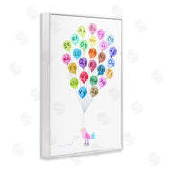 Carla Daly | Bird and Alphabet Balloons