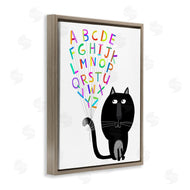 Carla Daly | Cat with Alphabet