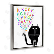Carla Daly | Cat with Alphabet