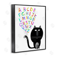 Carla Daly | Cat with Alphabet